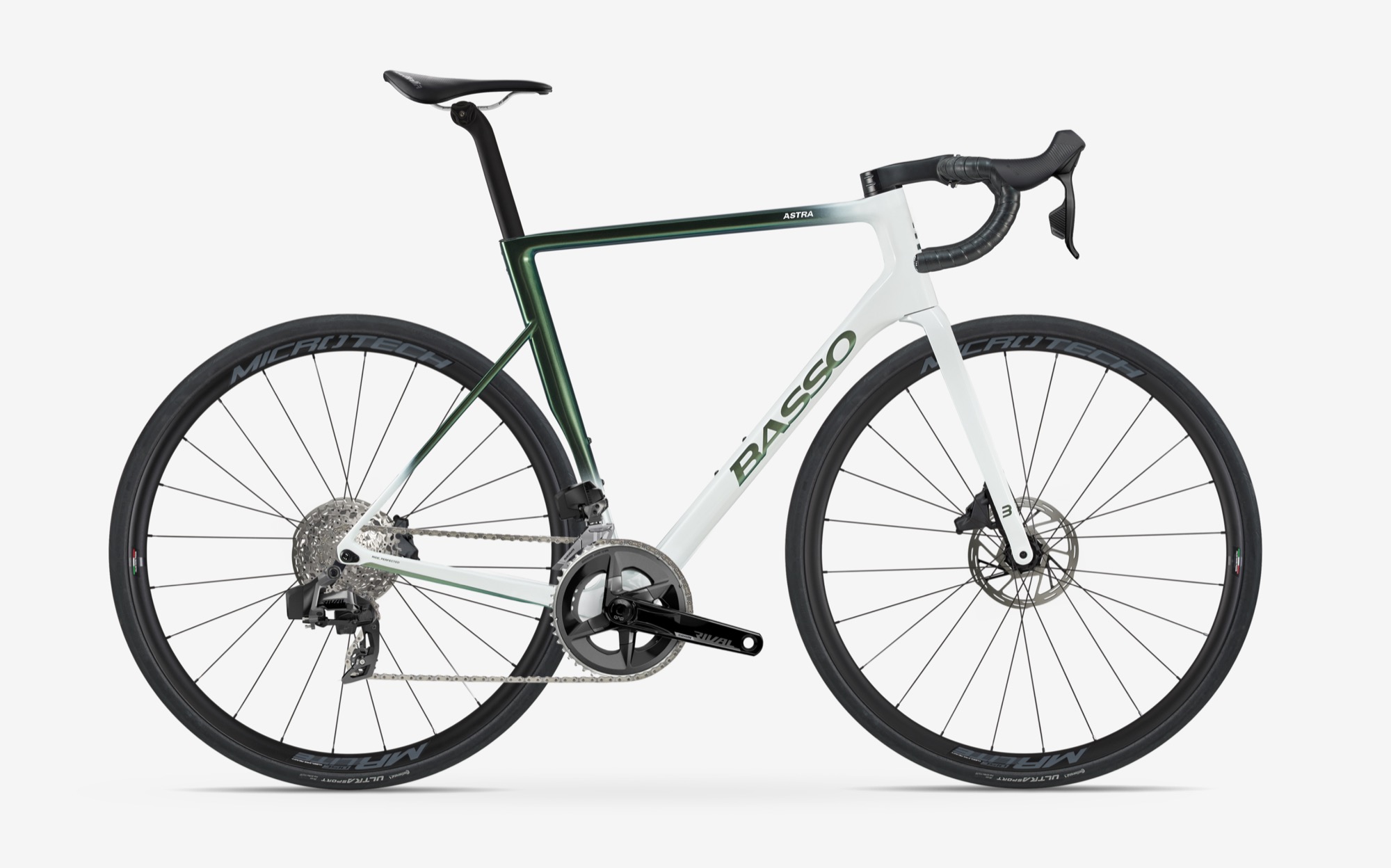 Basso Astra Rennrad Sram Rival 2×12 ETAP AXS MR Lite