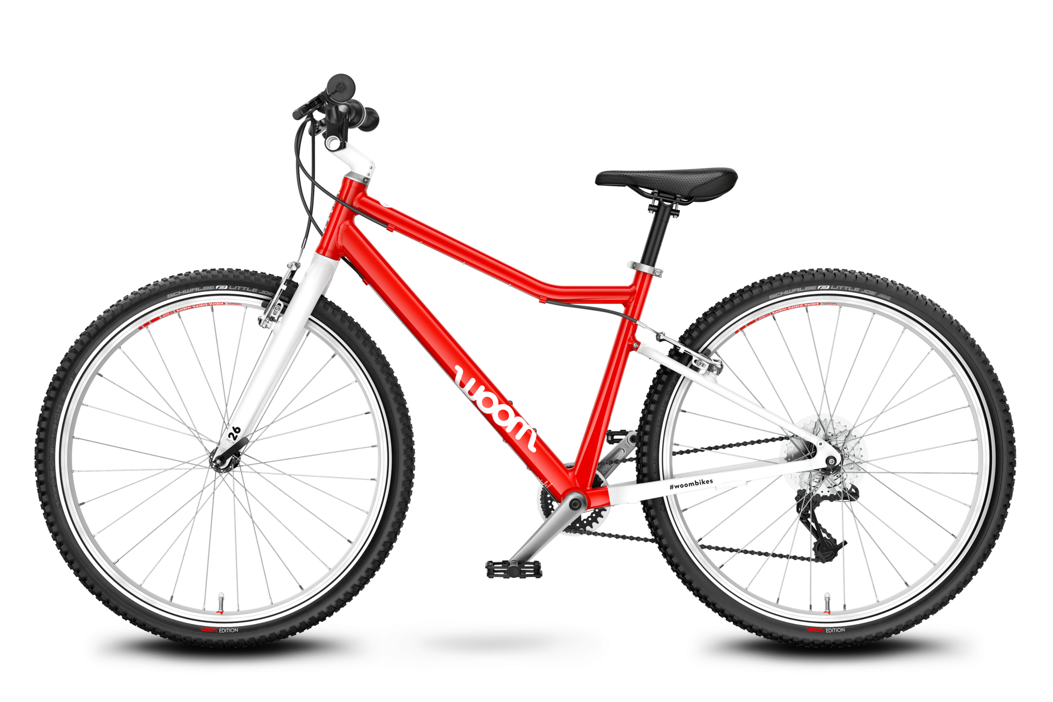 woom 6 Kinderfahrrad 26 Zoll 10-14 Jahre - 140-165 cm - 9,2 kg