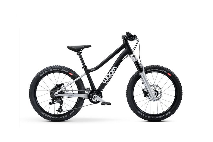 woom 4 OFF AIR Kinderfahrrad 20 Zoll 6-8 Jahre - 115-130 cm 9 kg Federgabel