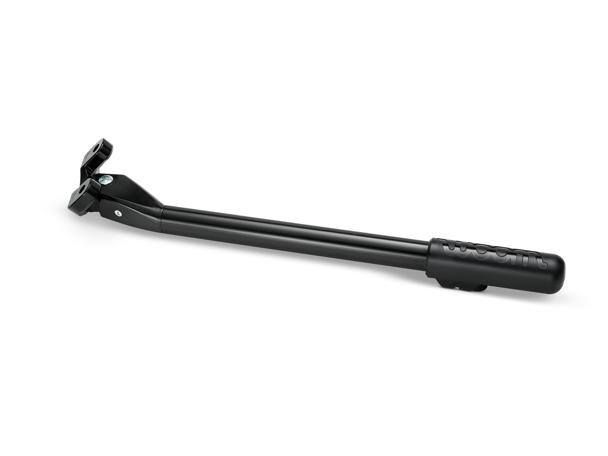 woom LEGGIE Seitenständer Schwarz, 2-Schrauben Montage