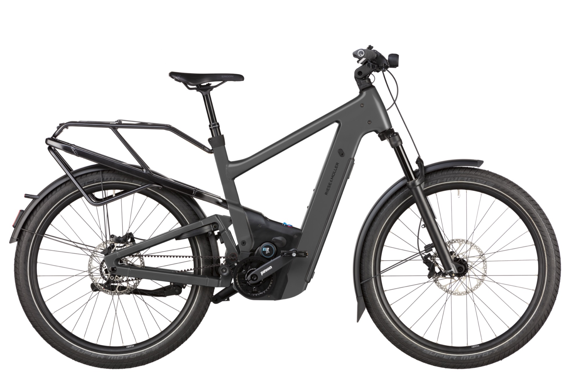 Riese & Müller Delite5 GT pinion stone grey